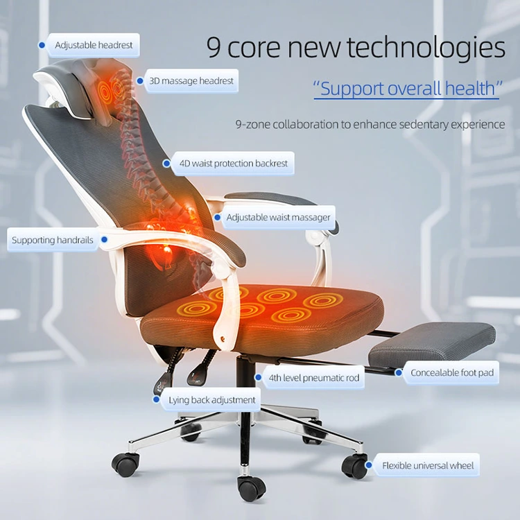 Smart Ergonomic Office masáž kresla